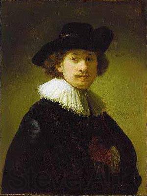 Rembrandt Peale Self portrait with hat Spain oil painting art